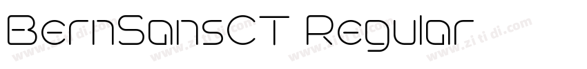 BernSansCT Regular字体转换 BernSansCT Regular字体转换